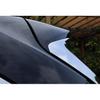 Car Accessories Fit for Toyota Highlander ABS 2014 2015 2016 2017 2018 2019 Side Rear Window Spoiler Wing Cover Trims (Chrome Silver) 2PCS