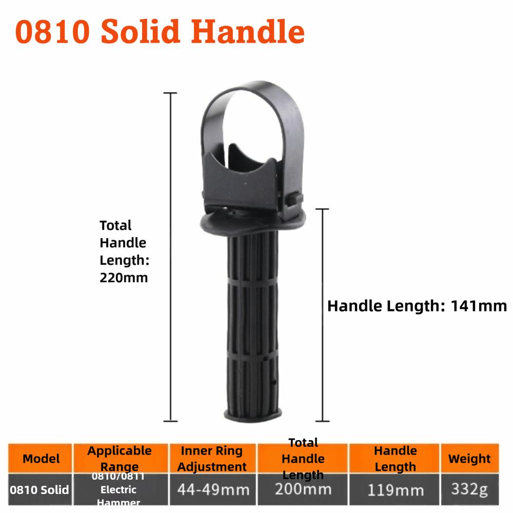 60-65 Mm Clamping Range Impact Drill Handle Adjustable Front Angle Grinder Accessory DIY Projects