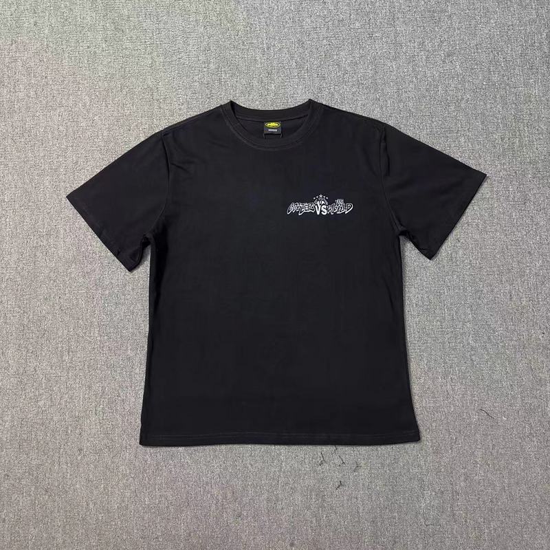 Cross-border corteiz Alcatraz series T-shirt short-sleeved letter Logo digital printing men's and women's tide t trend versatile