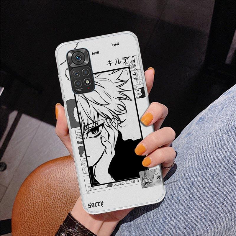 Hunter X Killua Phone Case For Xiaomi Redmi Note 15 14 13 12S 12 11 Pro Plus 14S 11S 11E 10 10S 11T 5G Personalized Cover Redmi