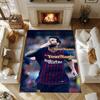 Messi 279 Personalized Name Floor Rug Office Rug Design for Game Room Foyer Outdoor Study room Antislip Carpet Office home decor