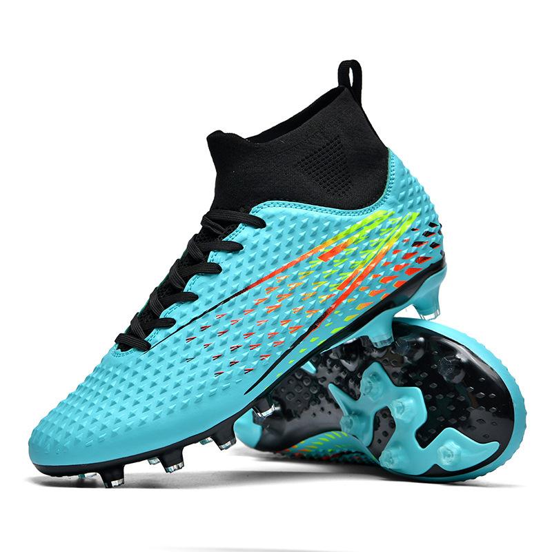Neue Messi Langnagel Fußballschuhe Gebrochener Nagel Farbschema Herren- und Damen-Kurznagel Kinder-Spiel Sport Fußballschuhe