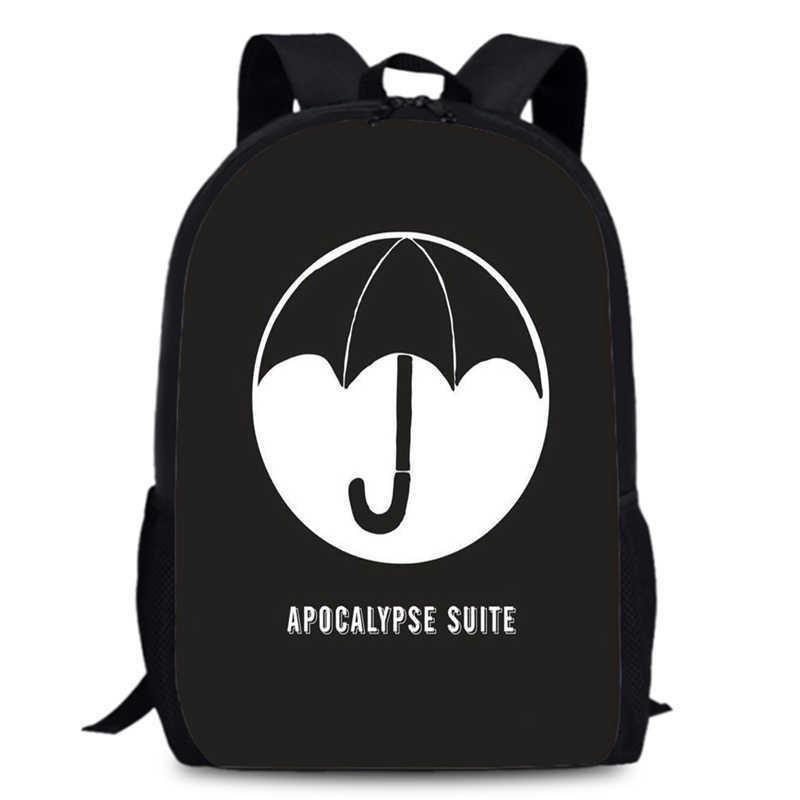 Umbrella Academy Backpack For Elementary School Stylish Durable And Breathable Oxford Cloth Design