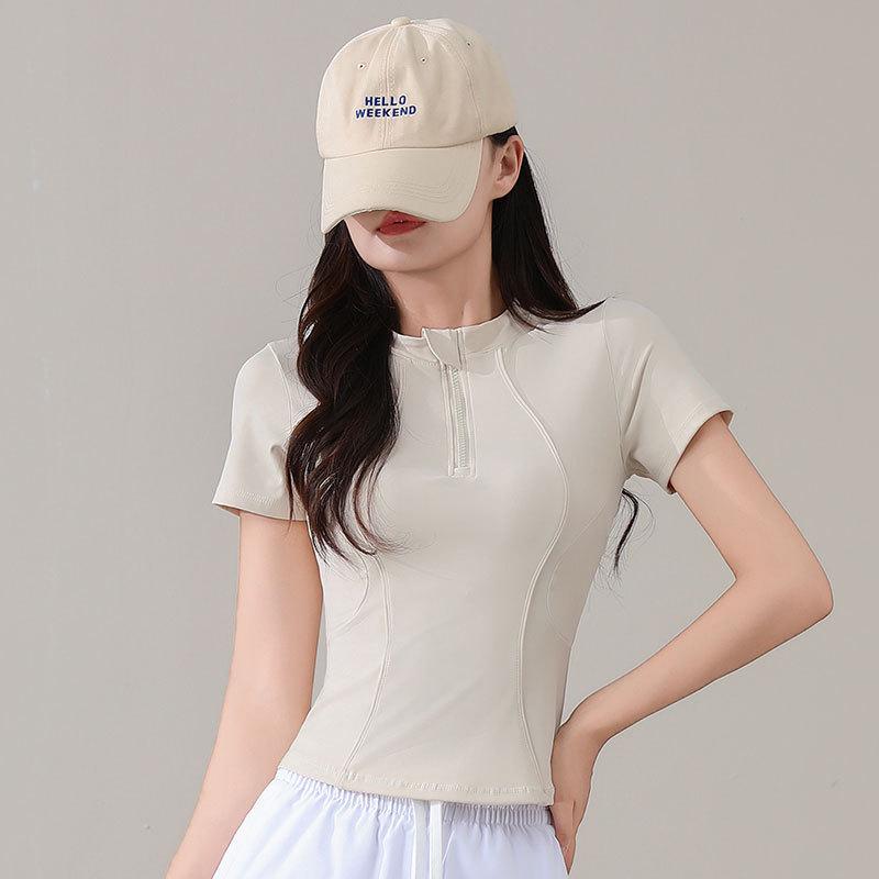 Women's Summer 2025 Quick-Dry Casual Black Fitness Yoga Top & Shorts Set