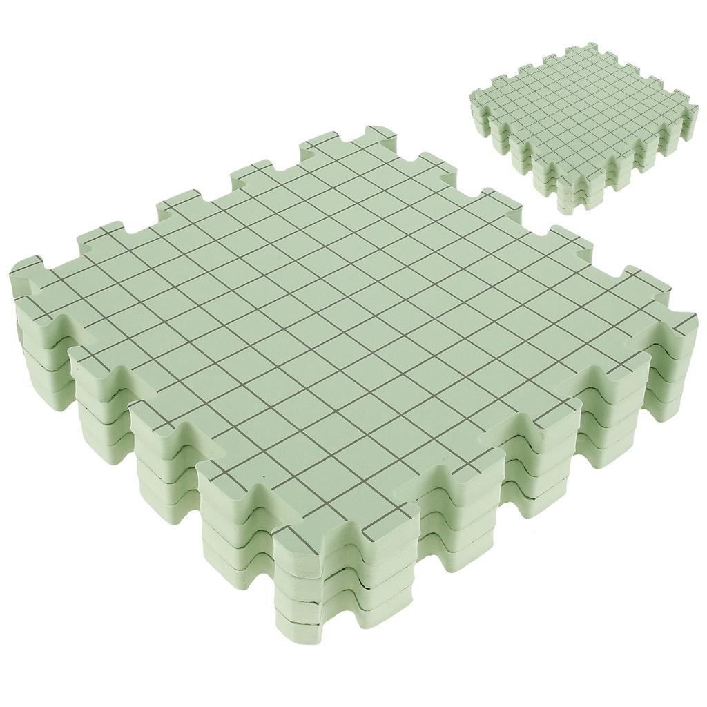 Foam Blocking Board Thick Foam Knitting Block Mat Portable Grid Knitting Board for Beginner DIY Gift Foam Crafts Blocking Mats