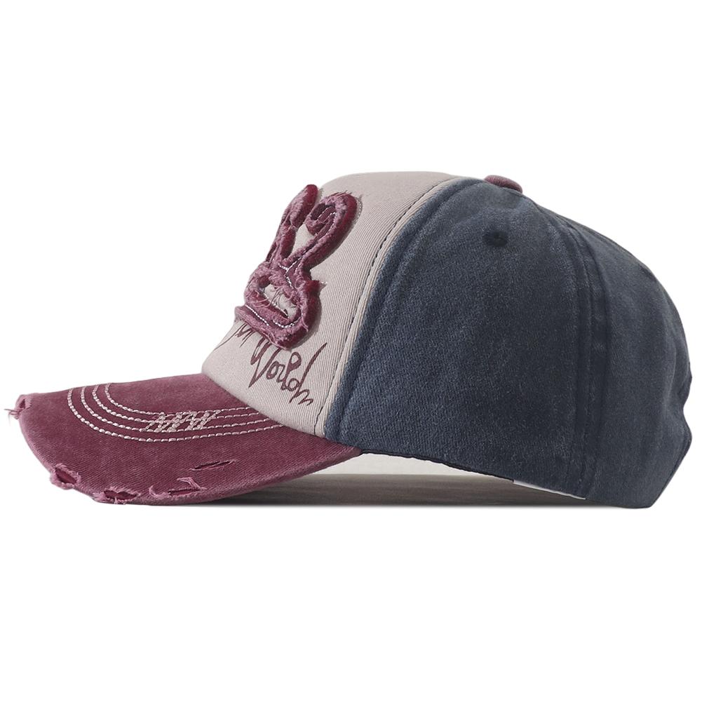 Visor Sun Outdoor Adjustable Men Women Hat Snapback Cotton Washed Vintage Style Street Urban Hop Hip Cap Baseball Stitched Stitching Embroidered