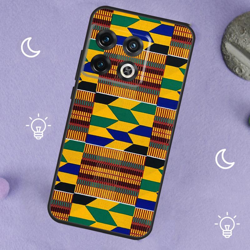 

African Print Fabric Case For OnePlus 13R 12R 10R 13T 15 13 12 11 8T 10T Nord CE 4 3 2 Lite N20 N30 Nord 5 Cover OnePlus Nord CE5
