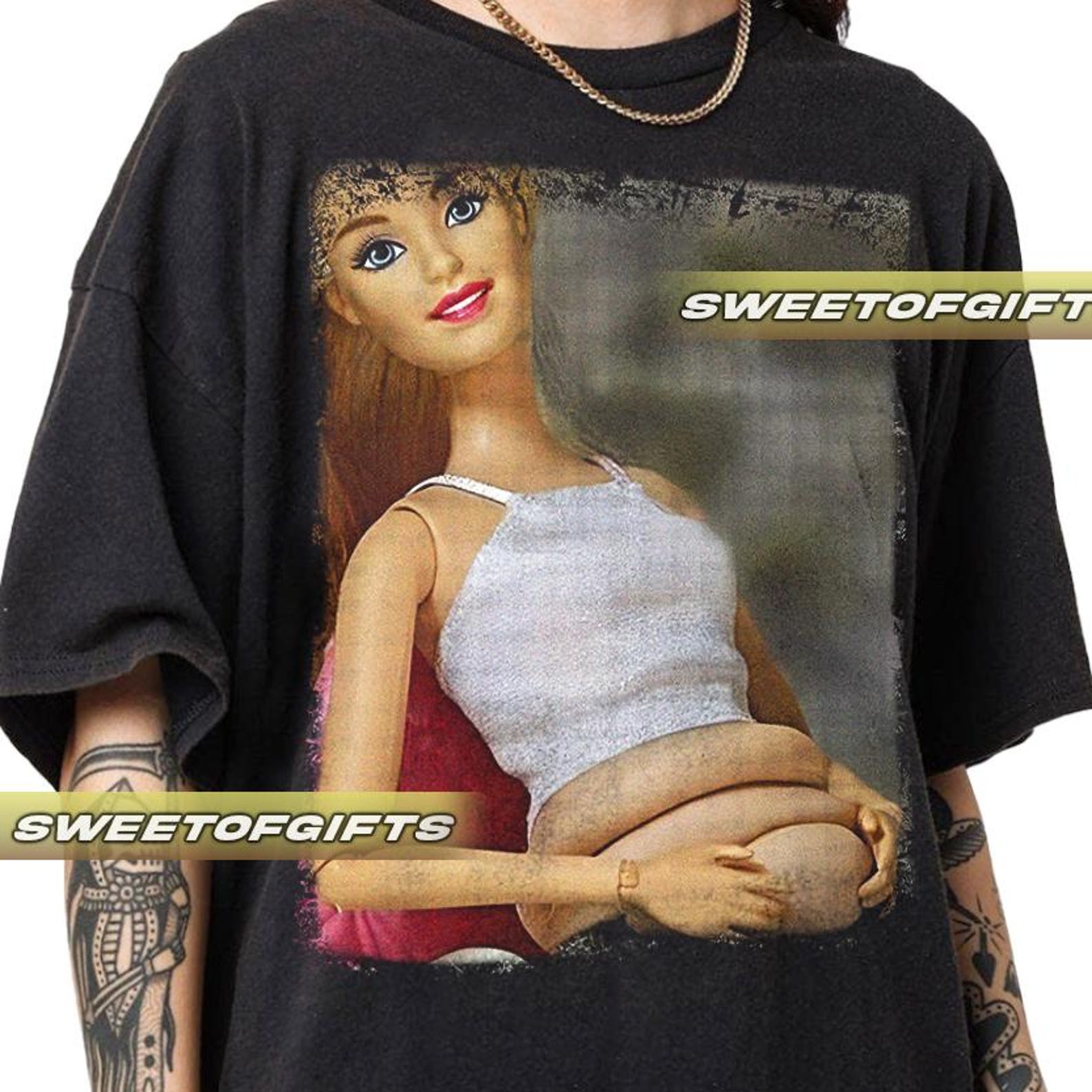 Limited Hangover Doll Meme T Shirt, Funny Doll Tee, Distressed Doll Shirt, Graphic T Shirt, Unisex Shirt 4XL