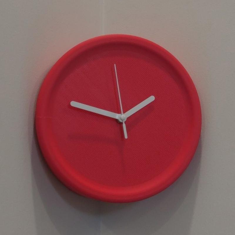 3D-Druck DIY Elegante Wanduhr Konkaver Winkel Wohnzimmer Luxus Wanduhren 8 Zoll Modern Minimalistisch Einzigartige Uhr Innenraum Leises Uhrwerk Uhren