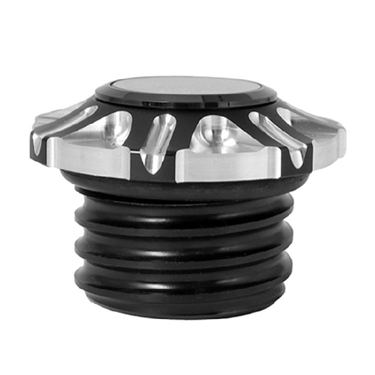 Billet Aluminum Fuel-Tank Cap-Gas Cover with Watch for XL 883 XL1200 X48-Softail