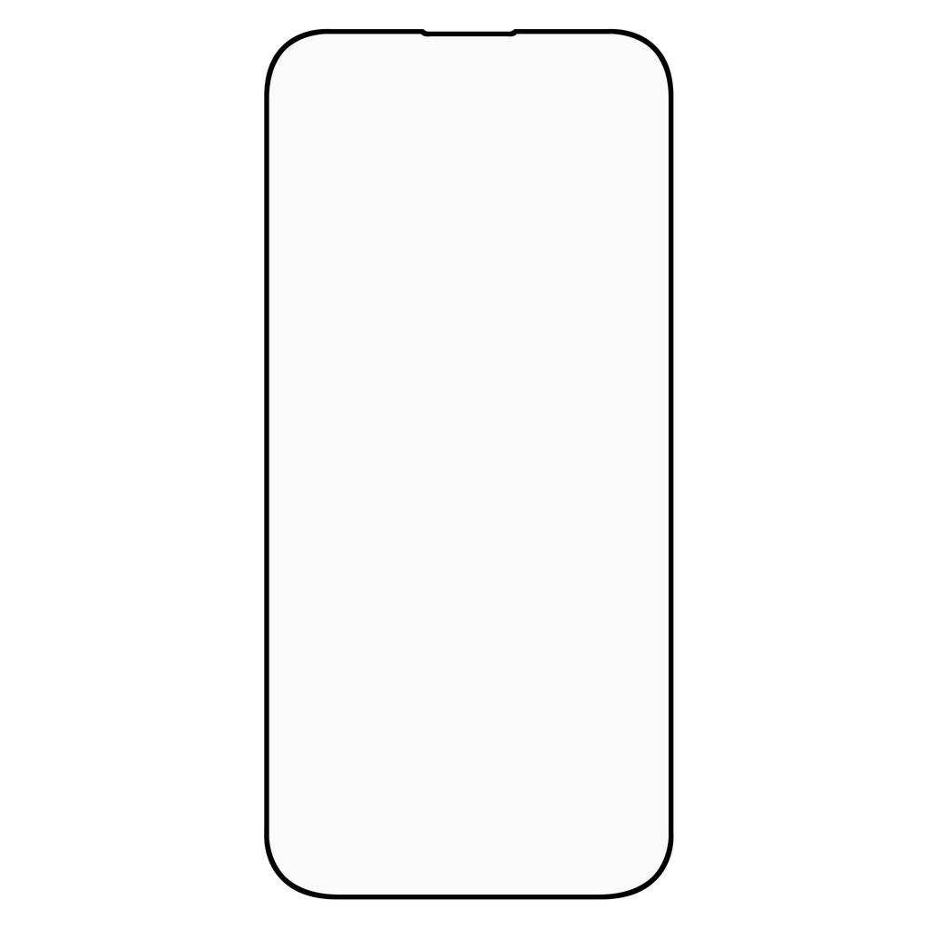 For iPhone 14 Pro 6.1 inch Secondary Strengthening Silk Printing High Aluminum-silicon Glass Full Glue Full Screen Protector