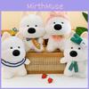 White West Highland Terrier Plush Toy Dog  Cartoon Stuffed Animal Doll Garnish