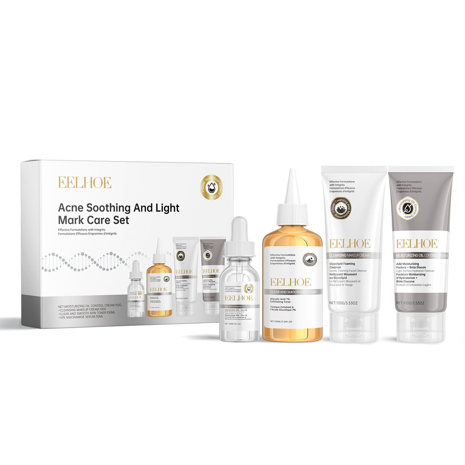 

EELHOE Acne Care Set Brighten, Nourish and Repair Skin Moisturizing Facial Set