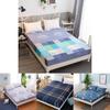 Elegant Floral Printed Fitted Sheet Cover For Twin Full Queen King Beds In Premium Polyester