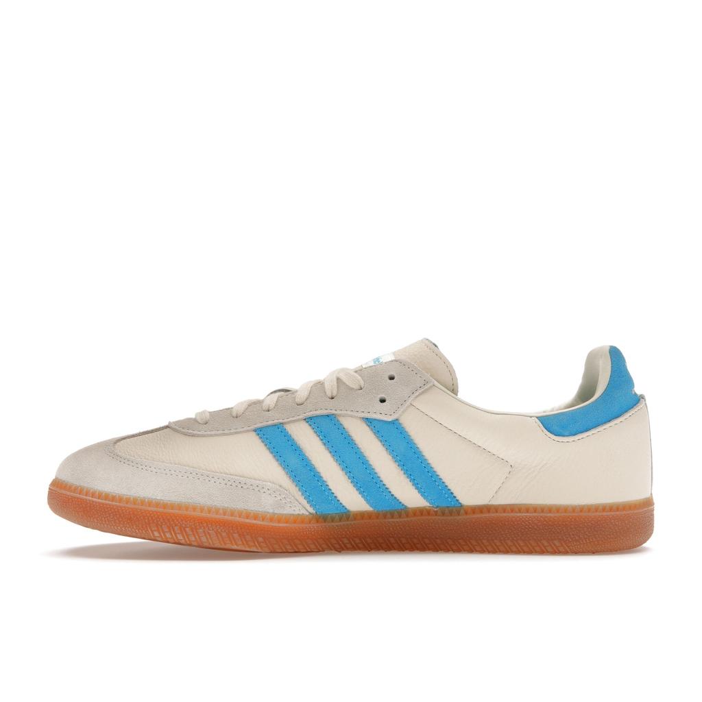 Sporty & Rich X Adidas Samba OG Cream Blue Unisex Sneakers Cream-White Blue-Rush Gum IE7096