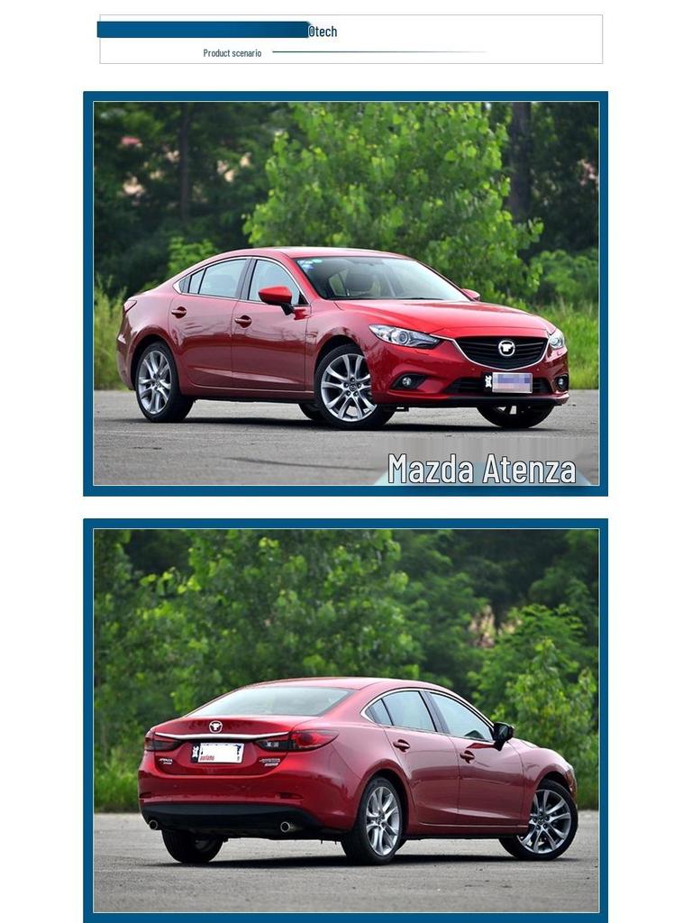 Otai Mazda Atenza Rear Fog Light Eyebrow Trim - Suitable for Rear Fog Light Cover