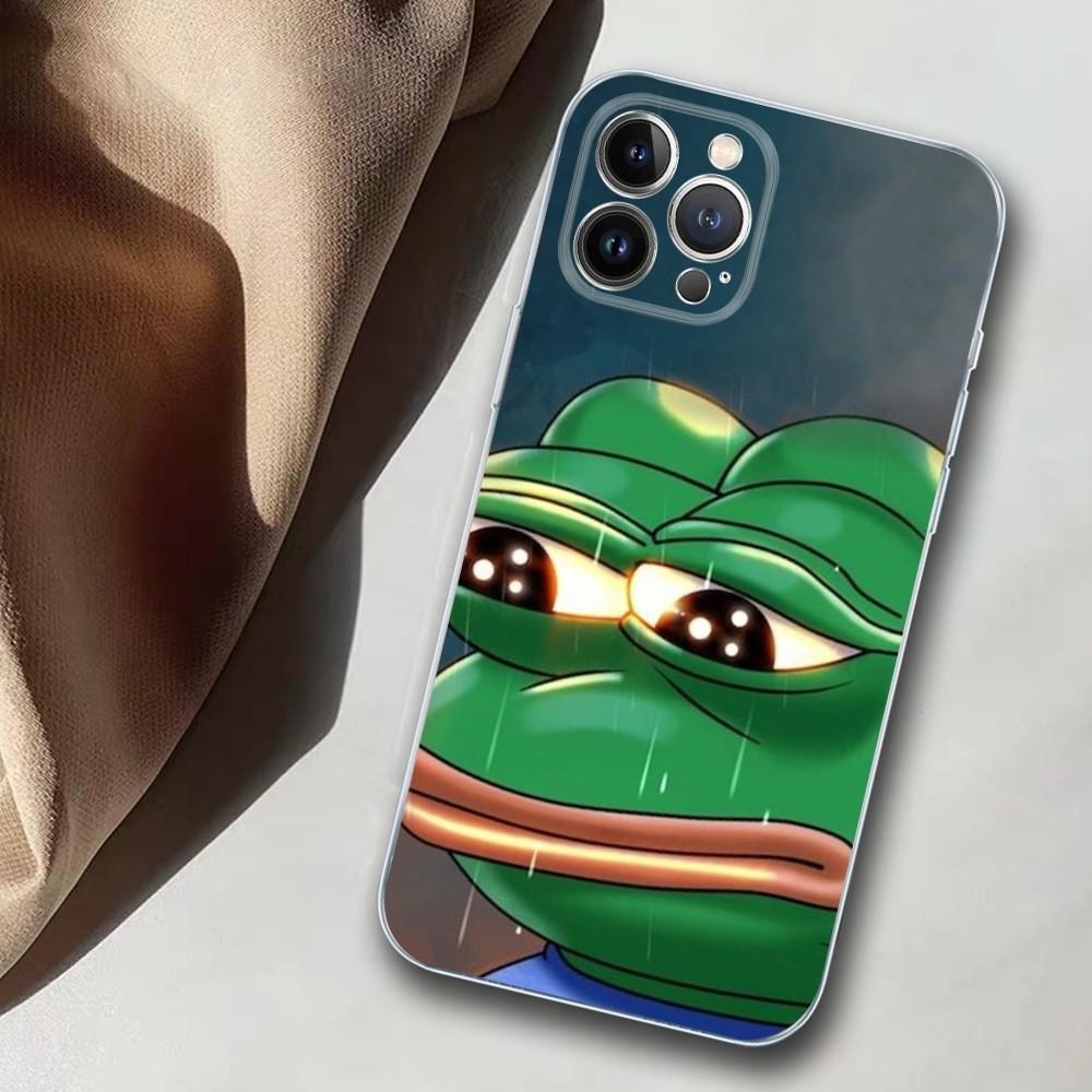 Sad Pepe The Frog  Phone Case For iPhone 14 11 12 13 Mini Pro XS Max Cover 6 7 8 Plus X XR SE 2020 Funda Shell