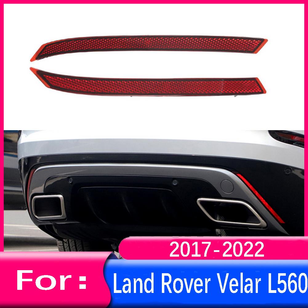For Land Rover Range Rover Velar L560 2017 2018-2022 Car Rear Bumper Reflector Warning Strip Signal Light Parking Brake