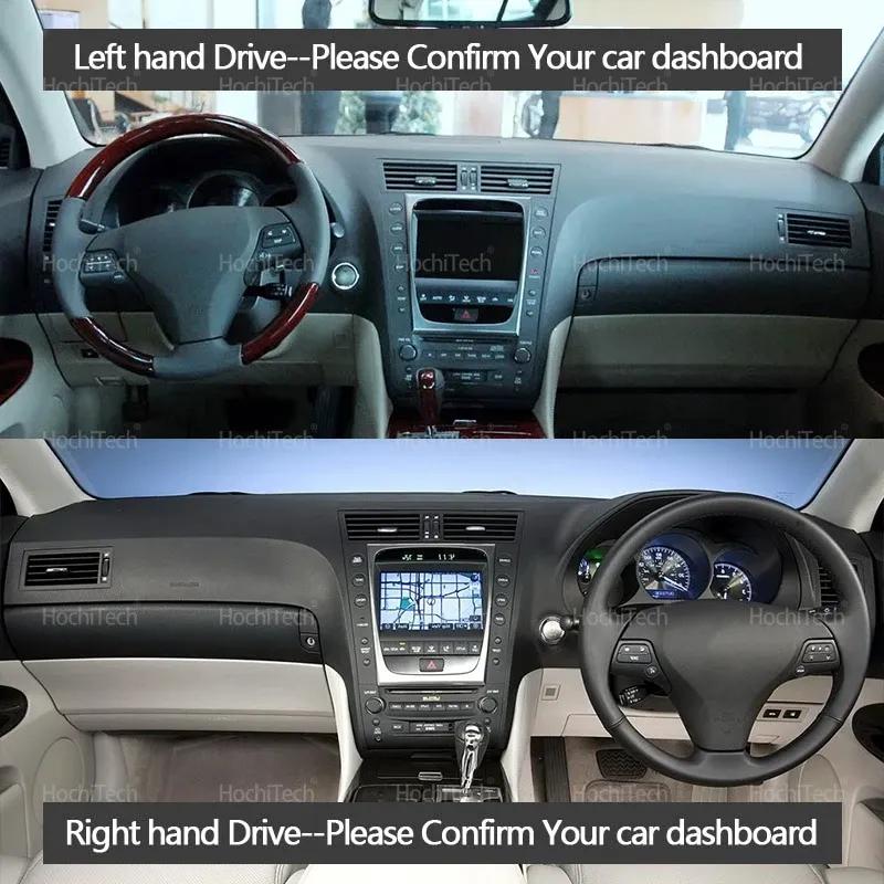 Dashboard Cover Protective Pad for Lexus GS GS300 GS430 GS450h GS350 GS460 2006~2011 Car Dash Board Sunshade Anto-UV Carpet
