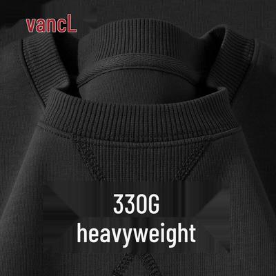 VANCL Men's Heavyweight Loose Fit Pullover Sweatshirt