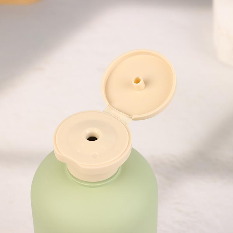 100Ml-500Ml Avocado Green Plastic Shampoo Shower Gel Foaming Soap Dispensers Refillable Bottles Flip Lotion Bottles