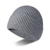 Sheep wool knitted hats men's and women's hats autumn and winter new hats cold winter hats integrated molding warm wool hats