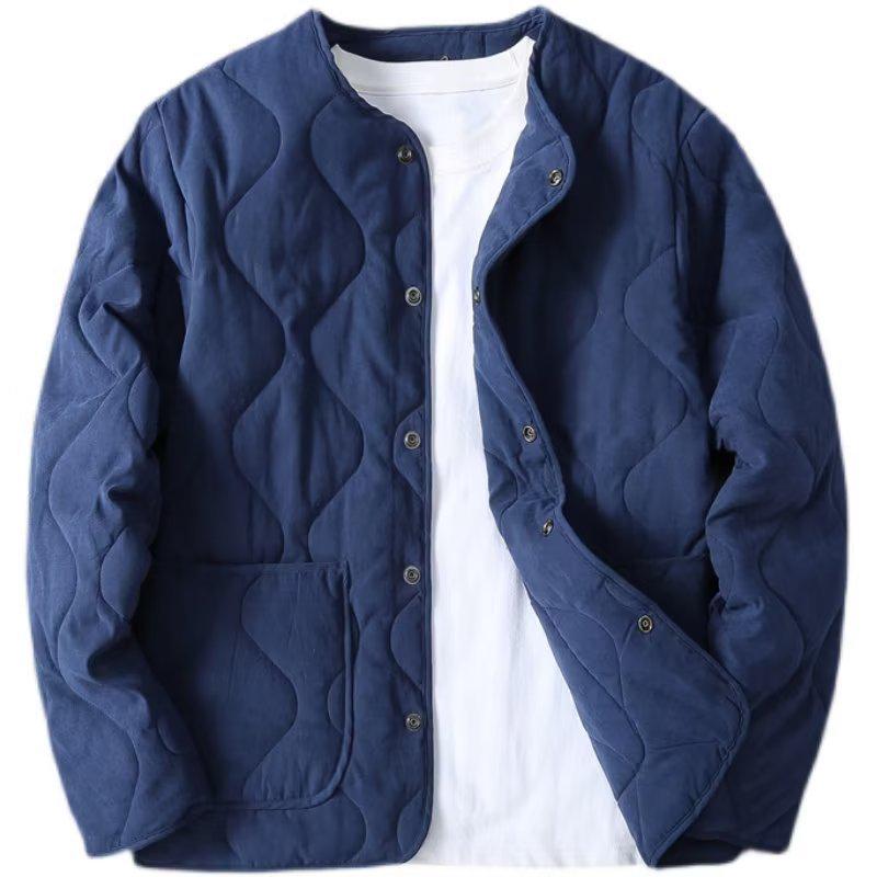 Men's Retro Trendy Warm Padded Jacket - 2023 Autumn/Winter Thickened Cotton Style