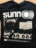 Sunn O))) Retro Baumwolle Schwarz Unisex Kurzarm T-Shirt