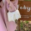 2025 Niche Women's Fairy Bow Handheld Small Square Bag - Sweet Girl Shoulder Crossbody