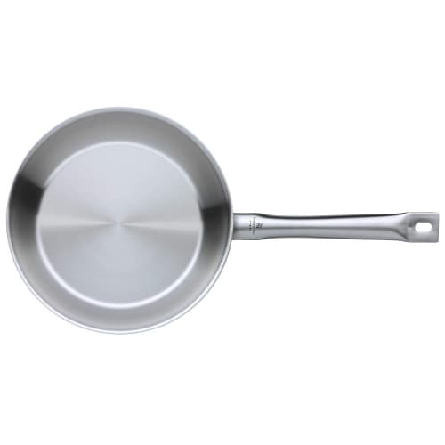 WMF "Gourmet Plus" Frying Pan, 24cm, Stainless Steel, Induction and Gas Compatible, Matte Finish with a Heavy Design, W0728246031