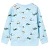 Sweatshirt pour enfants mélange bleu clair 92/104/116/128/140