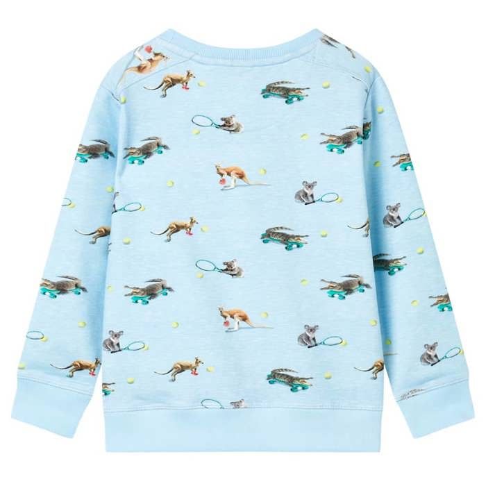 Sweatshirt pour enfants mélange bleu clair 92/104/116/128/140
