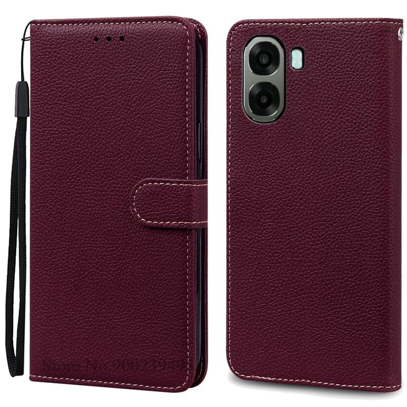 A6X Phone Case For OPPO A6X 5G Case Wallet Leather Flip Cover For OPPO A6X 4G Case OPPOA6x Cell Phone Cover Fundas Etui