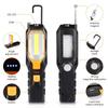 LED Compact Work Light Plastic Hook Design Easy To Carry Car Garage Mechanic Lamp Bright Lightweight Warning Torch Repair