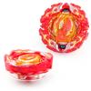 Fire Phoenix B19102 Metal Battle Spinning Top Toy Set With Launcher B184 For Kids