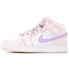 Air Jordan 1 High Top Vintage Basketball Shoes GS Pink White FD8780-601(team-T)