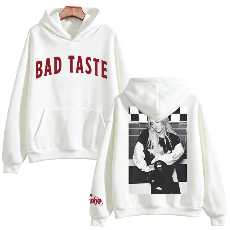 Freya Skye Špatný Vkus Fotka Mikina Unisex Vintage Grafický Potisk Dlouhý Rukáv Oblečení Ležérní Streetwear Dárek pro Fanoušky Vrchní Díly Mikiny