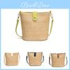 Stylish Literary National Style 2024 Bucket Bag Women's Fashion Shoulder Bag