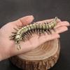 Antique Replica Chinese Centipede Brass Sculpture: Solid Copper Hundred-Legged Worm Tea Pet Handicraft
