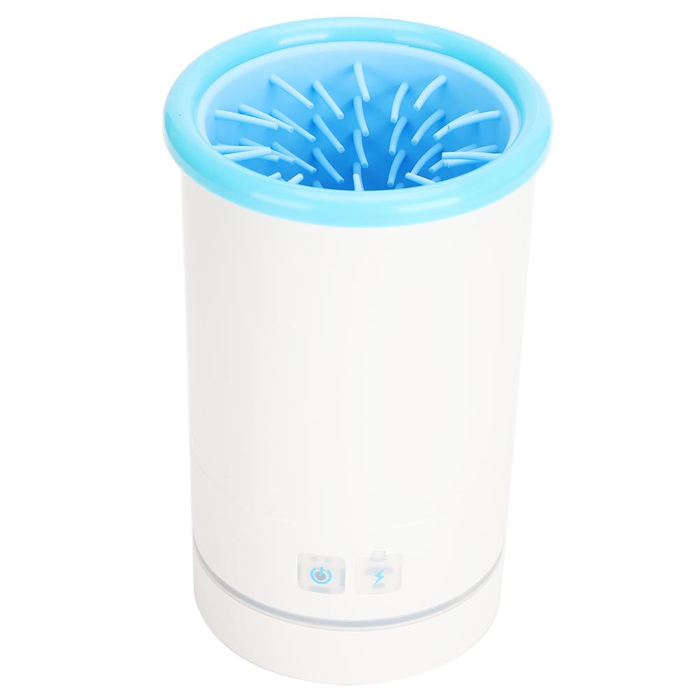 Pet Automatic Electric Foot Washer Feet Cleaning Cup USB Rechargeable Silicone Brush Paw Washer