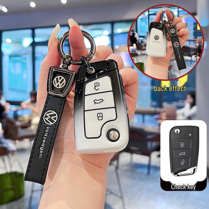 Krytky na klíče Volkswagen pro Sagitar, Bora, Tharu, Tayron, Lavida, CC, Passat, Polo a T-Roc