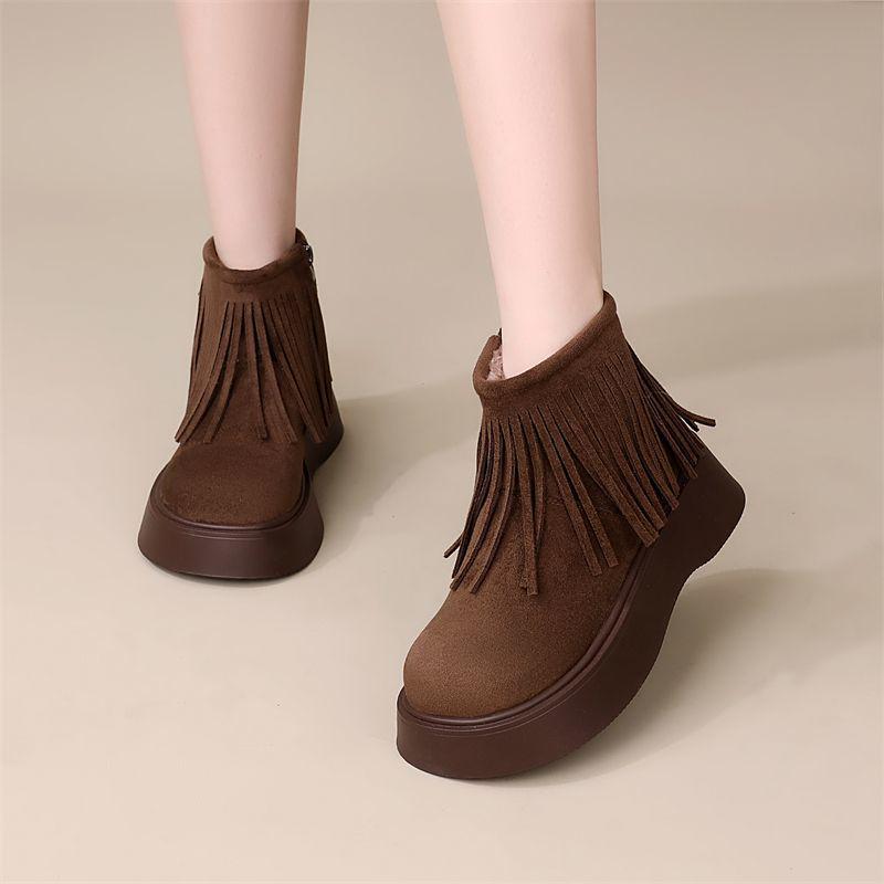 

Женские теплые туфли Birkenstock Platform Tassel (Осень/Зима 2505) - Одинарная хлопковая подкладка, унисекс. Default Size