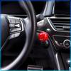 Car Logo Emblem Push Start Button Lever Creative Protective Cover For Mitsubishi Lancer Lancer ASX Outlander 2 3 Pajero Mirage exzos Pajero 4