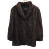 Jindo Sagamink Fur Coat Dark Brown Women Used