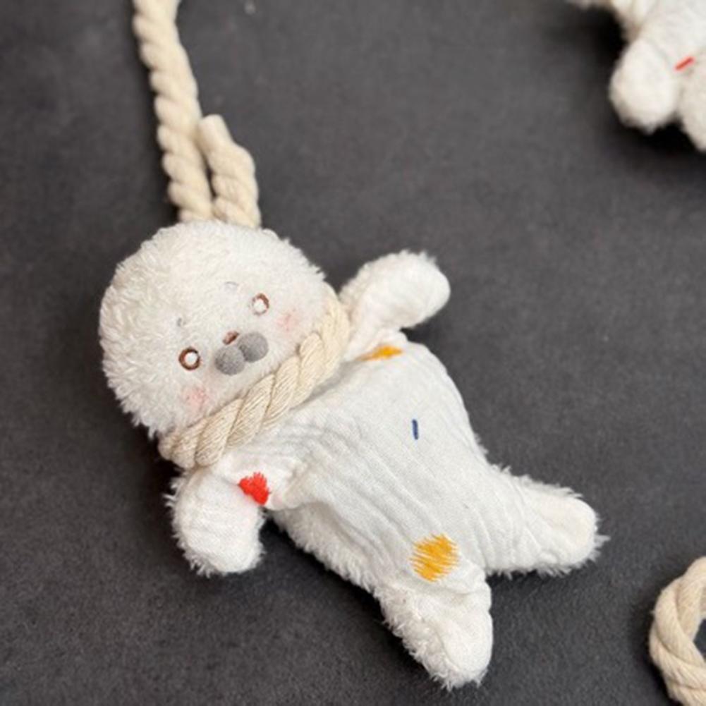 Stressabbau Plüschtier Niedlicher Seehund Sitzsack mit Aufhängeschlaufe Lustig Sensorisch zum Stressabbau & für Kinder