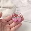 2/10pcs Bohemia Children's Carrot Head Rope Female Korean Cute Fruit Headwear Hair Tie Rubber Band Cherry Hair Rope