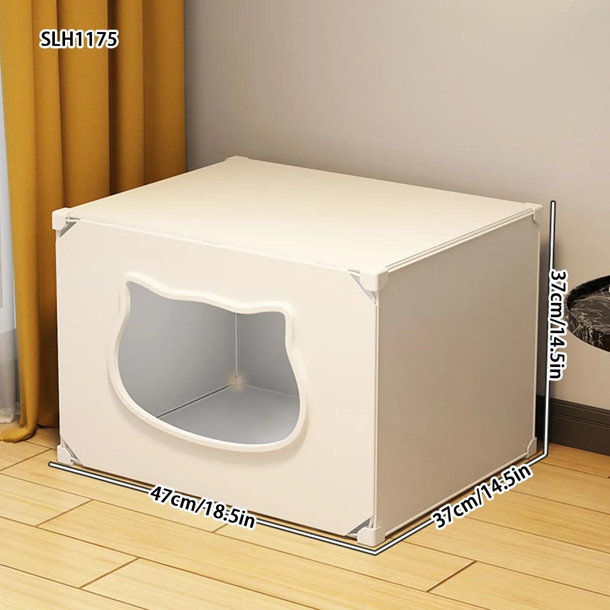 

Cat Nest Four Seasons General Purpose Semi-enclosed Cat House Bed Summer Cat Nest Small Villa Can Be Dismantled and Washed Pet K diy cage