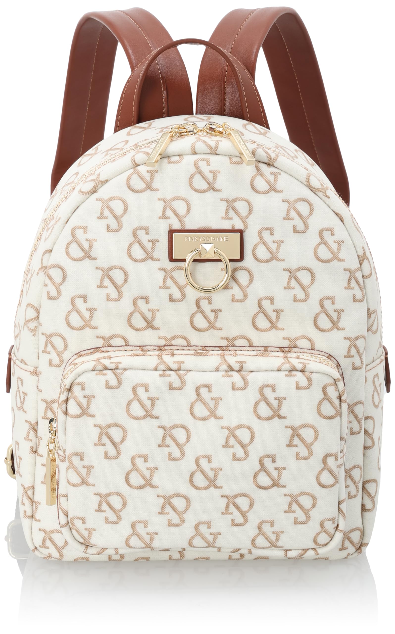 

and Backpack Original print many scratch easy to cute and elegant and 1 size [Pinky Diane] [Signal] pattern, pockets, resistant, clean, women s, білий