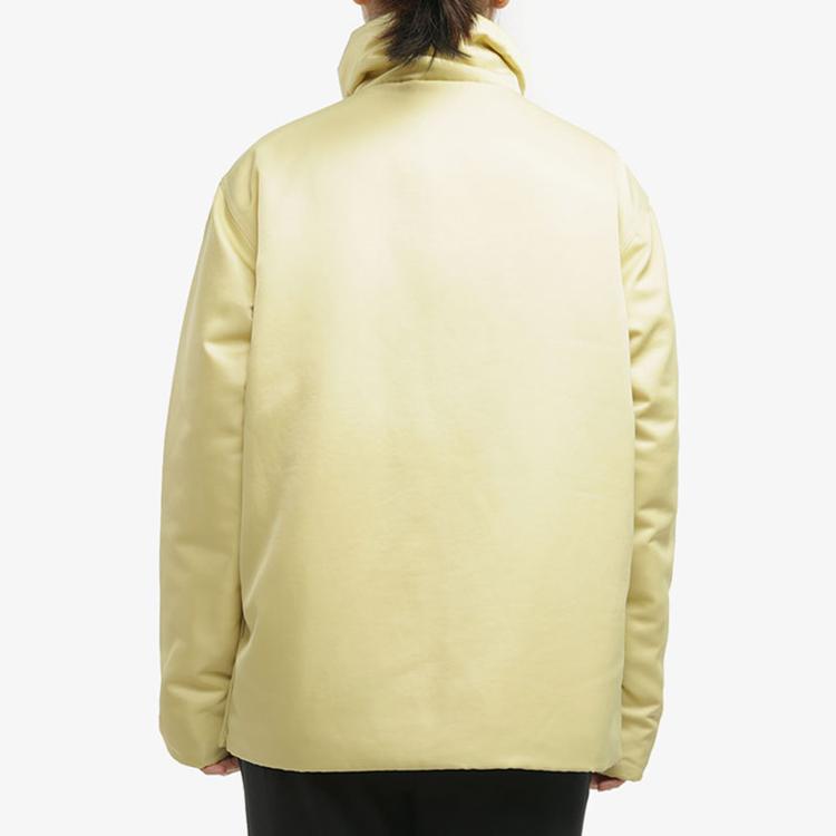 Nike Sportswear Synthetic-Fill Stand Collar Casual Sports Warm Cotton Jacket Winter Women Jacket Yellow CU5832-318