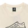 New Balance X Noritake Collection T Shirt Unisex Ivory White AMT02376-IV